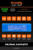 robo-mi Grundig Vcr 7330 5200mAh Robot Süpürge Bataryası - Koruma Katmanlı Batarya Teknolojisi thumbnail 3