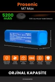robo-mi Proscenic M7 Max 5200mAh Robot Süpürge Bataryası - Koruma Katmanlı Batarya Teknolojisi - 2