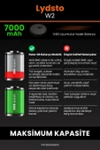 robo-mi Lydsto W2 7000mAh Robot Süpürge Bataryası - Koruma Katmanlı Batarya Teknolojisi - 6