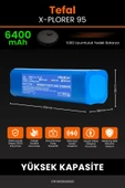 robo-mi Tefal X-Plorer 95 6400mAh Robot Süpürge Bataryası - Yüksek Yoğunluklu Li-ion Hücre thumbnail 2