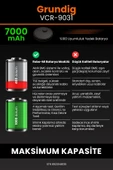 robo-mi Grundig Vcr 9031 7000mAh Robot Süpürge Bataryası - Sertifikalı Güvenlik, Gerçek Kapasite thumbnail 6