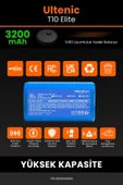 robo-mi Ultenic T10 Elite 3200mAh Robot Süpürge Bataryası - Sertifikalı Güvenlik, Gerçek Kapasite thumbnail 3