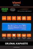robo-mi Viomi V2 Pro 2600mAh Robot Süpürge Bataryası - Koruma Katmanlı Batarya Teknolojisi thumbnail 3