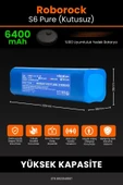 robo-mi Roborock S6 Pure 6400mAh Robot Süpürge Bataryası - Yüksek Yoğunluklu Li-ion Hücre - 2
