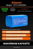 robo-mi Xiaomi Mi Vacuum Mop 2 STYTJ03ZHM 3500mAh Robot Süpürge Bataryası - Yüksek Yoğunluklu Li-ion Hücre - 4