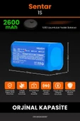 robo-mi Sentar 1S 2600mAh Robot Süpürge Bataryası - Yüksek Yoğunluklu Li-ion Hücre thumbnail 2
