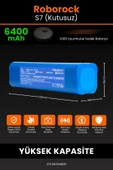 robo-mi Roborock S7 6400mAh Robot Süpürge Bataryası - Sertifikalı Güvenlik, Gerçek Kapasite - 2