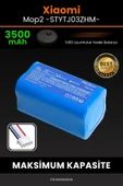 robo-mi Xiaomi Mi Vacuum Mop 2 STYTJ03ZHM 3500mAh Robot Süpürge Bataryası - Yüksek Yoğunluklu Li-ion Hücre - 1