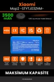 robo-mi Xiaomi Mi Vacuum Mop 2 STYTJ03ZHM 3500mAh Robot Süpürge Bataryası - Yüksek Yoğunluklu Li-ion Hücre - 3