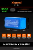 robo-mi Xiaomi E10 3500mAh Robot Süpürge Bataryası - Koruma Katmanlı Batarya Teknolojisi - 2