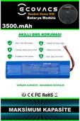 robo-mi Ecovacs Deebot Ozmo 930 3500mAh Robot Süpürge Bataryası - Yüksek Yoğunluklu Li-ion Hücre thumbnail 4