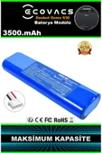robo-mi Ecovacs Deebot Ozmo 930 3500mAh Robot Süpürge Bataryası - Yüksek Yoğunluklu Li-ion Hücre thumbnail 1