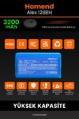 robo-mi Homend Alex 1288h 3200mAh Robot Süpürge Bataryası - Sertifikalı Güvenlik, Gerçek Kapasite thumbnail 3