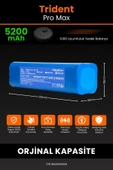 robo-mi Trident Pro Max 5200mAh Robot Süpürge Bataryası - Yüksek Yoğunluklu Li-ion Hücre - 2