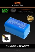 robo-mi Kiwi KVC-4090 3200mAh Robot Süpürge Bataryası - Koruma Katmanlı Batarya Teknolojisi - 1