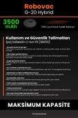 robo-mi Eufy Robovac G20 3500mAh Robot Süpürge Bataryası - Sertifikalı Güvenlik, Gerçek Kapasite thumbnail 7