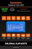 robo-mi Ecovacs Deebot Cen 360 2600mAh Robot Süpürge Bataryası - Koruma Katmanlı Batarya Teknolojisi thumbnail 3