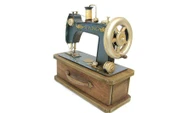Dekoratif Metal Dikiş Makinesi Kutulu Biblo Hediyelik - 3