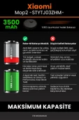 robo-mi Xiaomi Mi Vacuum Mop 2 STYTJ03ZHM 3500mAh Robot Süpürge Bataryası - Yüksek Yoğunluklu Li-ion Hücre - 6