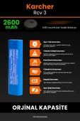 robo-mi Karcher Rcv 3 2600mAh Robot Süpürge Bataryası - Yüksek Yoğunluklu Li-ion Hücre - 5