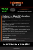 robo-mi Roborock S7 Plus 7000mAh Robot Süpürge Bataryası - Sertifikalı Güvenlik, Gerçek Kapasite thumbnail 7