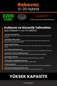 robo-mi Eufy Robovac G20 3200mAh Robot Süpürge Bataryası - Gerçek Kapasite, Maksimum Güvenlik thumbnail 7