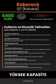 robo-mi Roborock Q7 6400mAh Robot Süpürge Bataryası - Gerçek Kapasite, Maksimum Güvenlik thumbnail 7