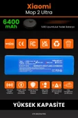 robo-mi Xiaomi Mi Robot Vacuum Mop 2 Ultra 6400mAh Robot Süpürge Bataryası - Gerçek Kapasite - 3