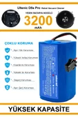 robo-mi Ultenic D5S Pro 3200mAh Robot Süpürge Bataryası - Gerçek Kapasite, Maksimum Güvenlik - 4