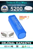 robo-mi Tesvor Pro Max 5200mAh Robot Süpürge Bataryası - Gerçek Kapasite, Maksimum Güvenlik - 4