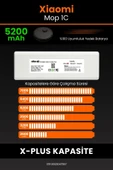 robo-mi Xiaomi Mi Vacuum Mop 1C 5200mAh Robot Süpürge Bataryası - Gerçek Kapasite, Maksimum Güvenlik - 4