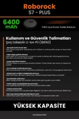robo-mi Roborock S7 Plus 6400mAh Robot Süpürge Bataryası - Gerçek Kapasite, Maksimum Güvenlik thumbnail 7