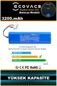 robo-mi Ecovacs Deebot Ozmo 937 3200mAh Robot Süpürge Bataryası - Gerçek Kapasite, Maksimum Güvenlik thumbnail 2
