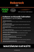 robo-mi Roborock S6 7000mAh Robot Süpürge Bataryası - Gerçek Kapasite, Maksimum Güvenlik thumbnail 6