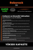 robo-mi Roborock S6 6400mAh Robot Süpürge Bataryası - Gerçek Kapasite, Maksimum Güvenlik thumbnail 7