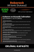 robo-mi Roborock S8 Sonic 5200mAh Robot Süpürge Bataryası - Gerçek Kapasite, Maksimum Güvenlik thumbnail 7