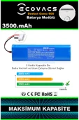 robo-mi Ecovacs Deebot Ozmo 900 3500mAh Robot Süpürge Bataryası - Gerçek Kapasite, Maksimum Güvenlik thumbnail 2