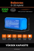 robo-mi Eufy Robovac G20 3200mAh Robot Süpürge Bataryası - Gerçek Kapasite, Maksimum Güvenlik thumbnail 2