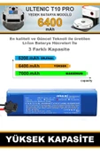 robo-mi Ultenic T10 6400mAh Robot Süpürge Bataryası - Gerçek Kapasite, Maksimum Güvenlik thumbnail 2