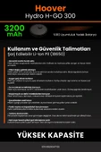 robo-mi Hoover H-GO 300 Hydro 3200mAh Robot Süpürge Bataryası - Gerçek Kapasite, Maksimum Güvenlik - 7