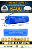 robo-mi Trident Pro Max 6400mAh Robot Süpürge Bataryası - Gerçek Kapasite, Maksimum Güvenlik thumbnail 6