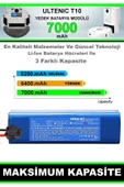 robo-mi Ultenic T10 Pro 7000mAh Robot Süpürge Bataryası - Gerçek Kapasite, Maksimum Güvenlik - 2