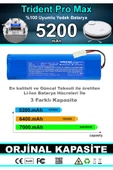 robo-mi Tesvor Pro Max 5200mAh Robot Süpürge Bataryası - Gerçek Kapasite, Maksimum Güvenlik - 2