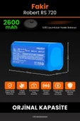 robo-mi Fakir Robert II RS 720 2600mAh Robot Süpürge Bataryası - Yüksek Yoğunluklu Li-ion Hücre - 2