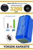 robo-mi Ultenic D5S Pro 3200mAh Robot Süpürge Bataryası - Gerçek Kapasite, Maksimum Güvenlik - 3