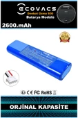 robo-mi Ecovacs Deebot Ozmo 900 2600mAh Robot Süpürge Bataryası - Yüksek Yoğunluklu Li-ion Hücre thumbnail 1