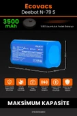 robo-mi Ecovacs Deebot N79 3500mAh Robot Süpürge Bataryası - Sertifikalı Güvenlik, Gerçek Kapasite thumbnail 2