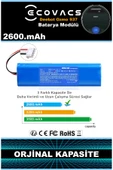 robo-mi Ecovacs Deebot Ozmo 937 2600mAh Robot Süpürge Bataryası - Gerçek Kapasite, Maksimum Güvenlik thumbnail 2