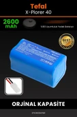 robo-mi Tefal X-Plorer 40 2600mAh Robot Süpürge Bataryası - Gerçek Kapasite, Maksimum Güvenlik thumbnail 1