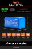 robo-mi Fakir Robert II RS 710 3200mAh Robot Süpürge Bataryası - Yüksek Yoğunluklu Li-ion Hücre thumbnail 2